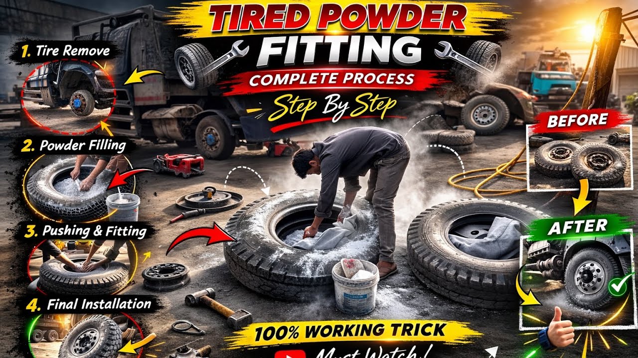 #Tiyre powder service 🧑‍🔧