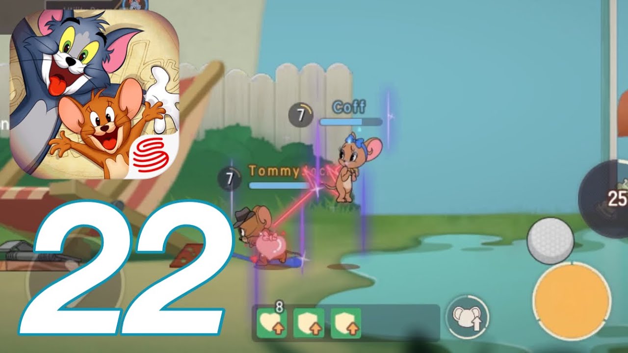 Tom and Jerry: Chase - Gameplay Walkthrough Part 22 - 5v5 Team Cheese Match (iOS,Android)
