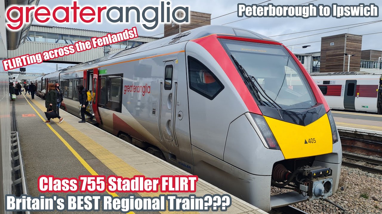 Является ли класс 755 компании Greater Anglia ЛУЧШИМ региональным поездом в Великобритании?
