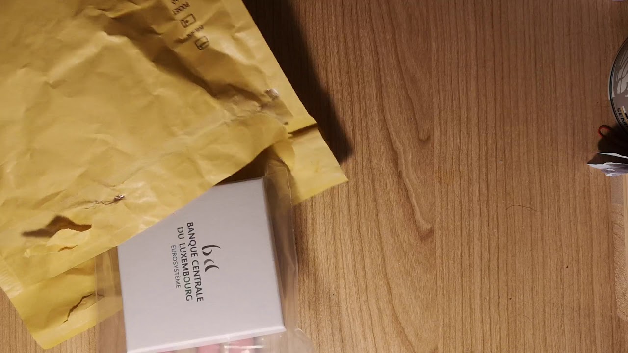 Unboxing 2 euro commemorativi Lussemburgo 2020 proof