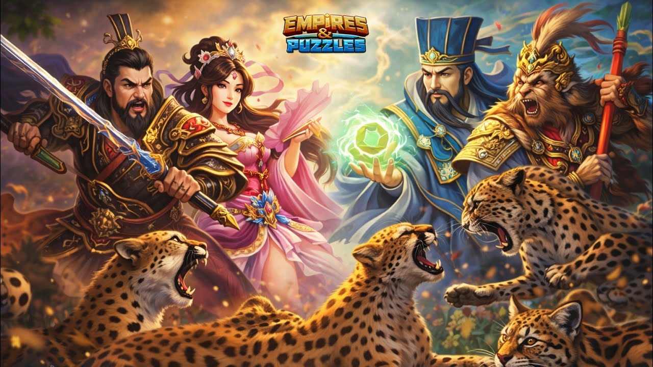 Empires and Puzzles- w3k - Fire Cheetahs vs Disciplined Ocelots
