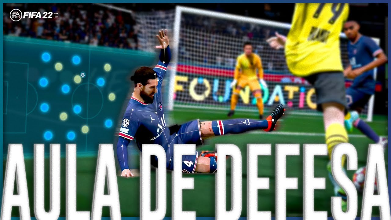 FIFA 22 - EP: 7 TUTORIAL DE DEFESA - APRENDA COMO OS PR&Oacute; PLAYERS PENSAM E SE DEFENDEM!