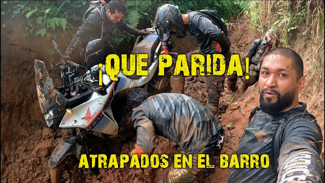 ¡QUE PARIDA! 🥵🫣 | ATRAPADOS EN EL BARRO | LA FORTUNA, SAN CARLOS |Tenere 700 - XL750 Transalp - Voge