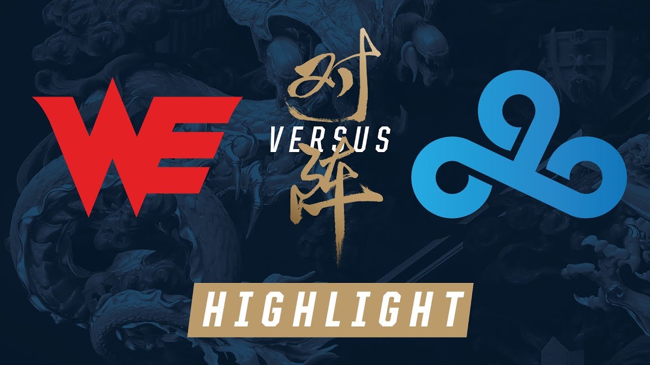 WE vs. C9 Worlds Quarterfinals Match Highlights 2017