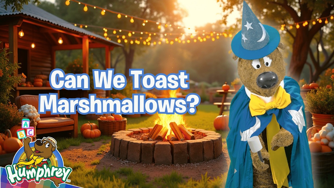 Toast Marshmallows with Humphrey 🔥🍡 | Campfire Cooking Adventure for Kids