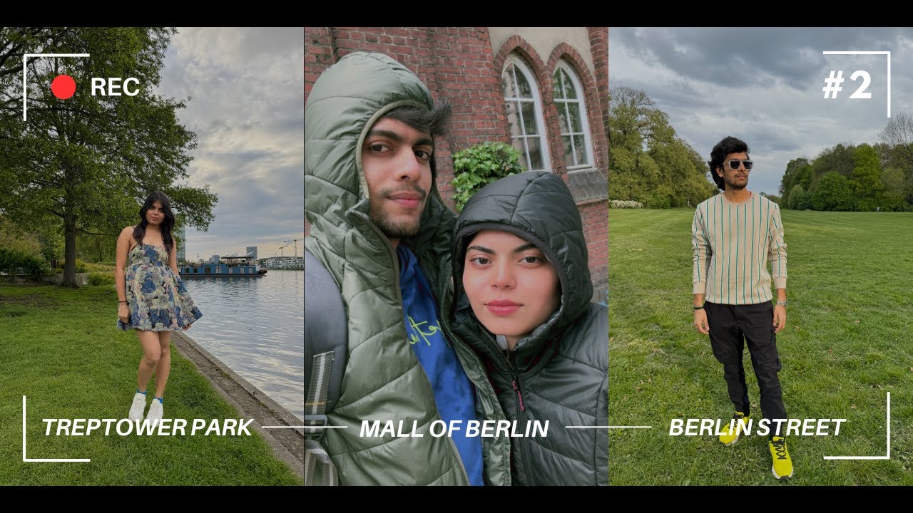 Berlin : Hidden Gems at Treptower Park, Mall of Berlin & Soviet War Memorial! | Hini & Vish | #2