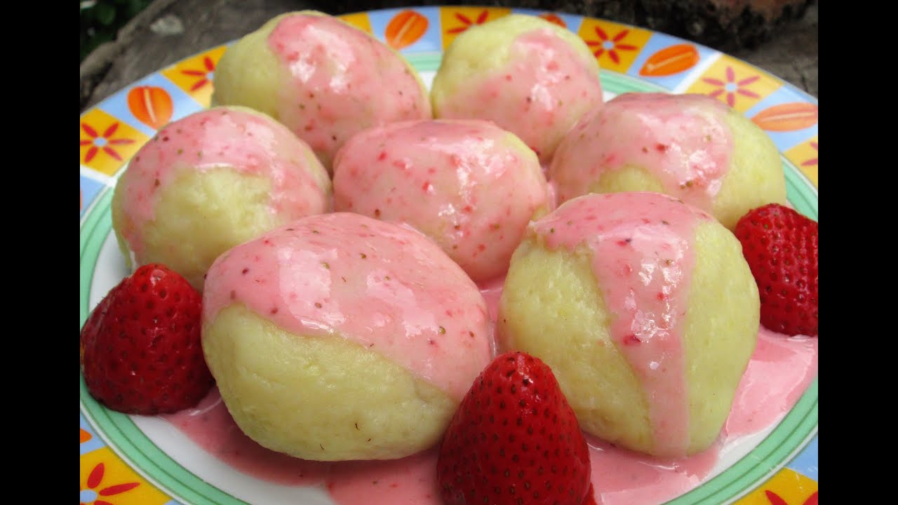 🍓🍓🍓Knedle z truskawkami-super przepis, mięciutkie i pyszne