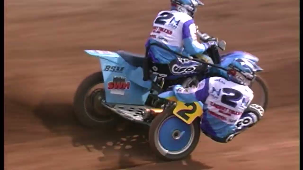 Sidecar motocross racing World championship Estonia GP 2000 Jaanikese