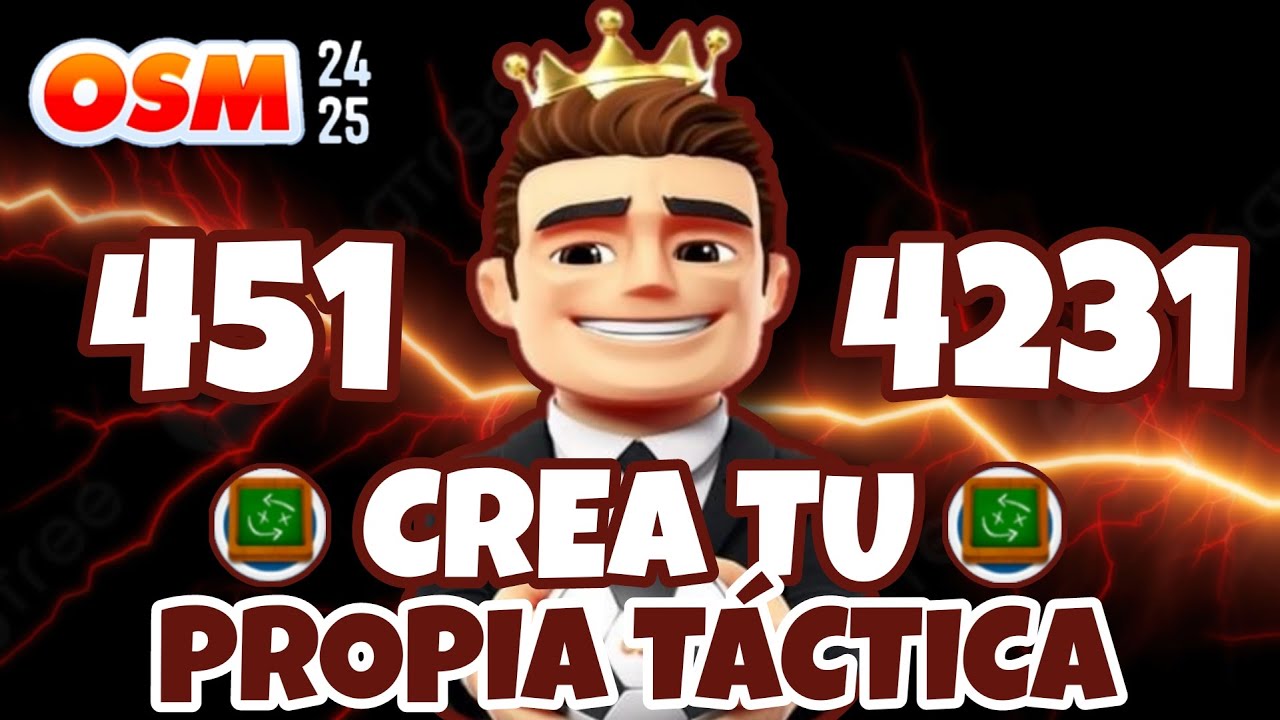 🏆 КАК СОЗДАТЬ СВОЮ ЛУЧШУЮ ТАКТИКУ 451/4231? 🏆 | СОВЕТ #3 | ⚽ОSМ 24/25⚽