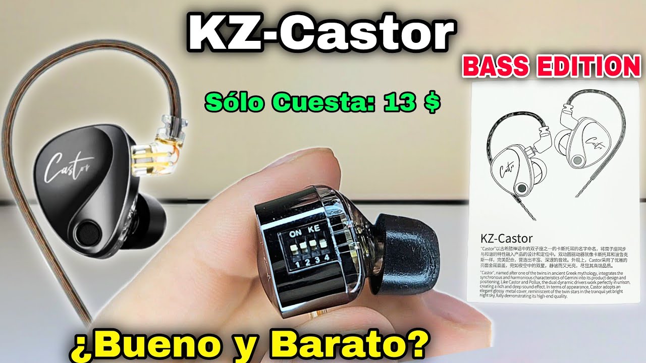 KZ Castor Bass Edition ¡Todo Lo Que DEBES SABER!