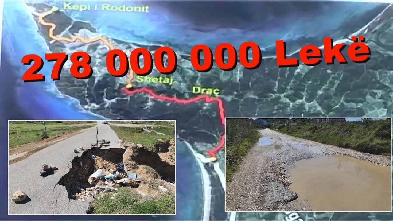 Shqipëria turistike 2024, shkatërrohet rruga nga Gjiri i Lalzit drejt Kepit të Rodonit! - Fiks Fare