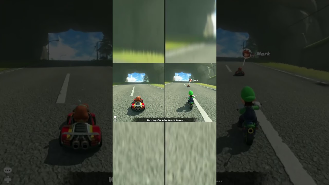 Split Screen Free Roaming in #mariokartworld