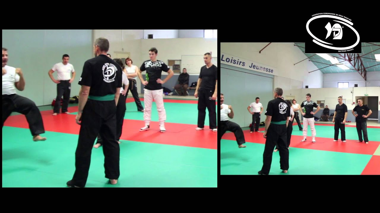 Stage préparation ceinture Jaune/Orange Agde Krav Maga 2013