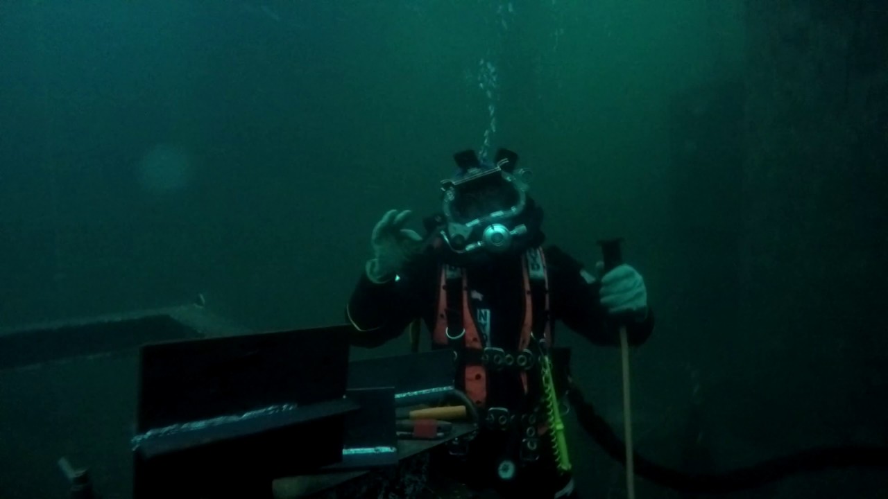 COMMERCIAL DIVING [ Underwater Welding ] NYD Norway (norsk yrkesdykkerskole)