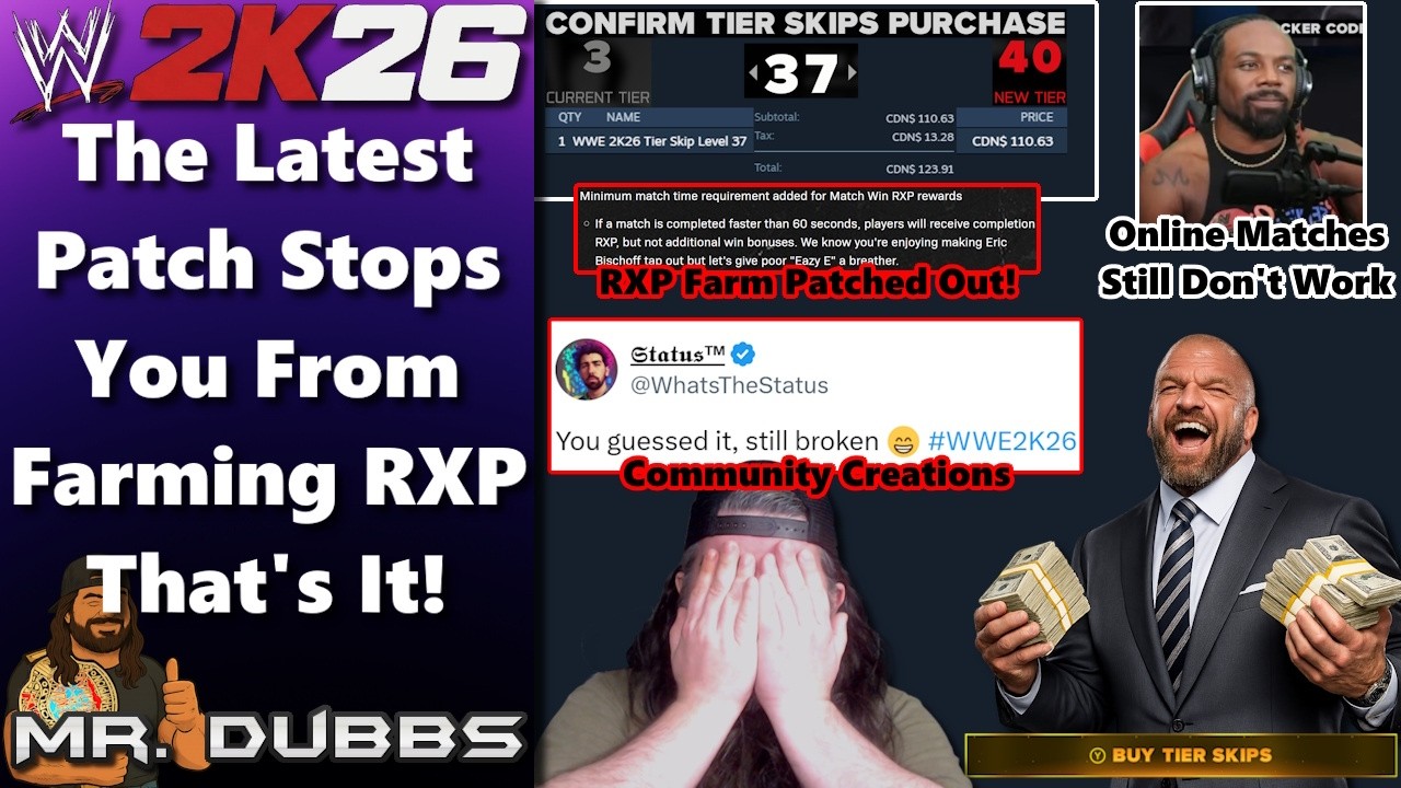 WWE 2K26 позволяет остальной части игры сгореть дотла, продолжая при этом выпрашивать ещё больше ...