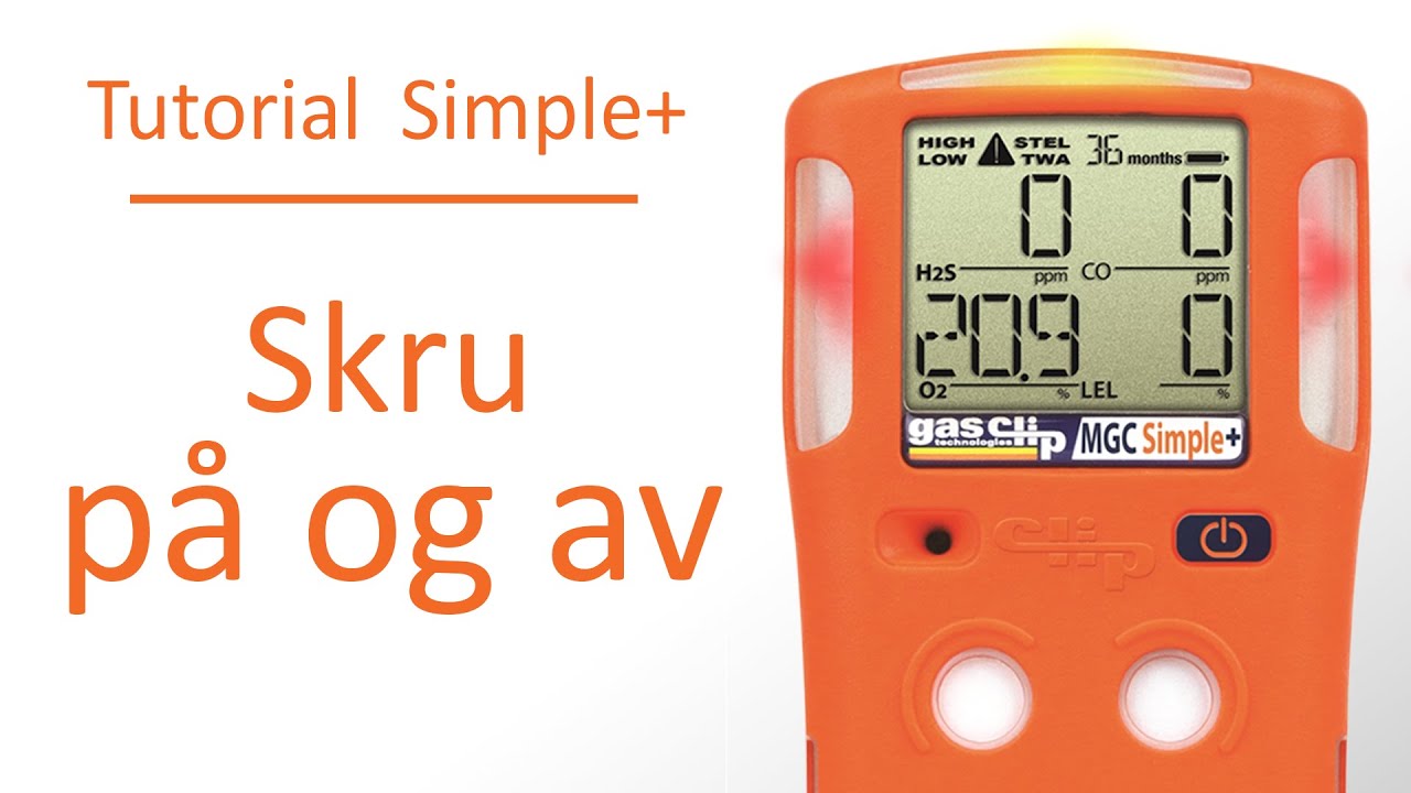 Hvordan enkelt bruke Multi gass simple plus