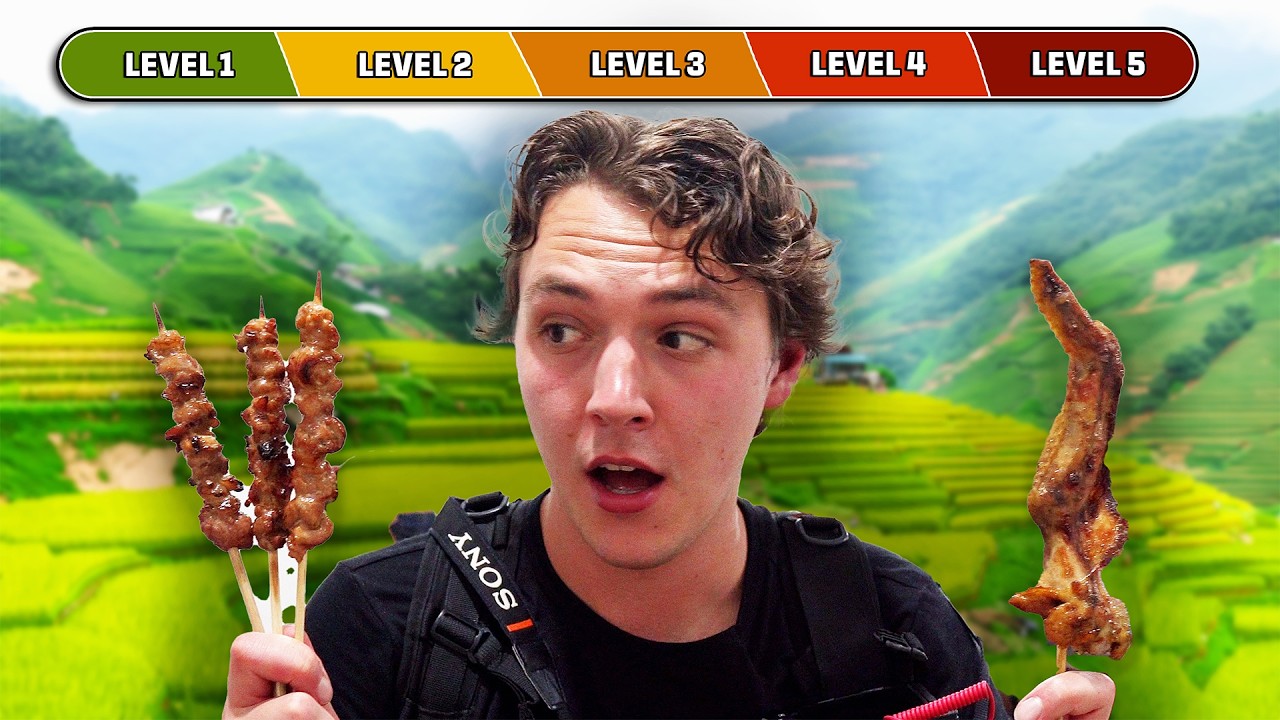 5 Levels of Vietnam Street Food - From Tame to Terrifying!!