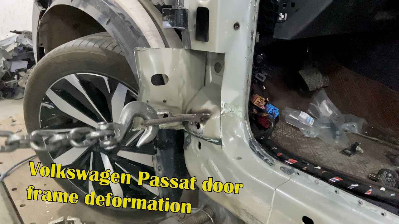 Volkswagen Official | Repair Passat threshold accident