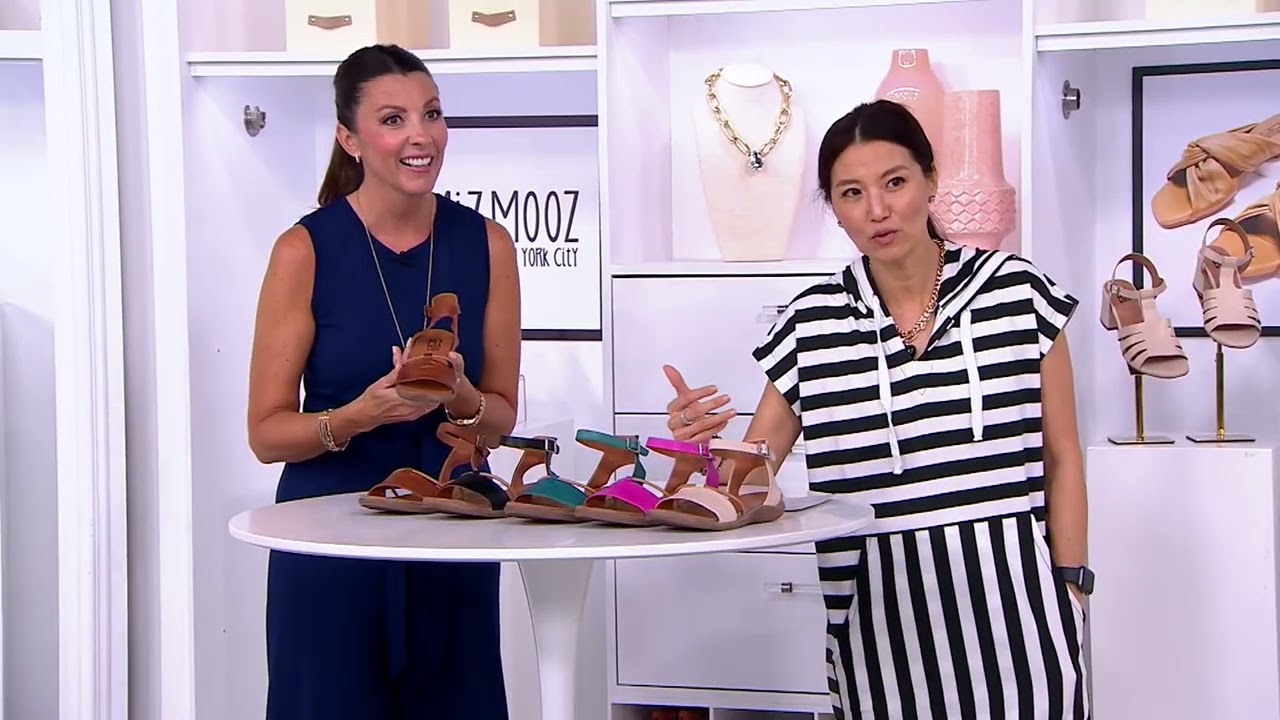 Miz Mooz Leather Ankle Strap Sandals - Marcie on QVC