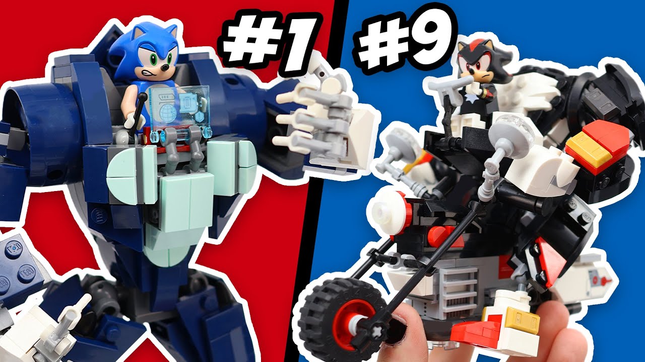 I Built LEGO Sonic Mechs