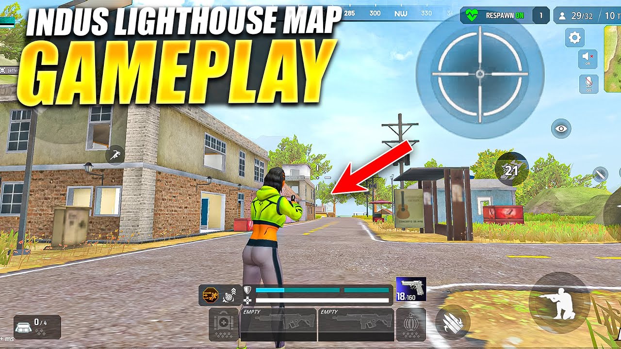 😍 Indus Game Lighthouse Map Gameplay | Prime Rush Gameplay | Indus Game Brazil Version | #indusgame