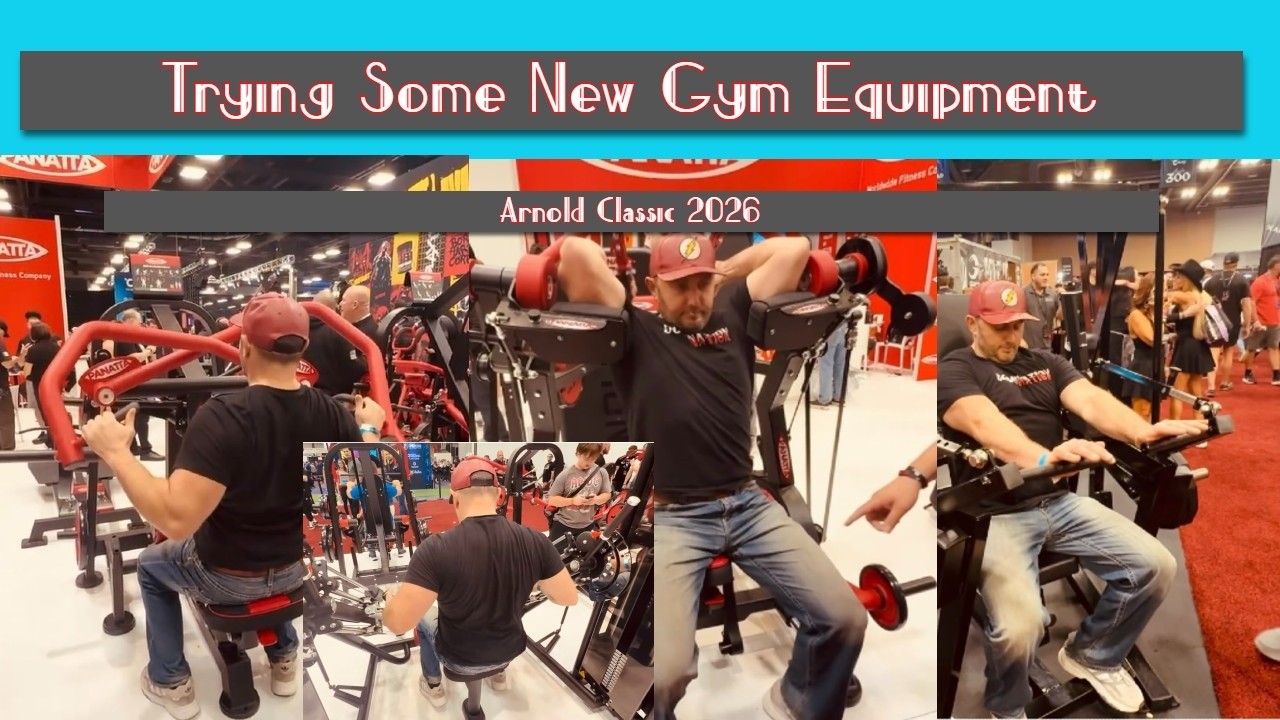 Testing Out New Gym Equipment: Arnold Classic 2026