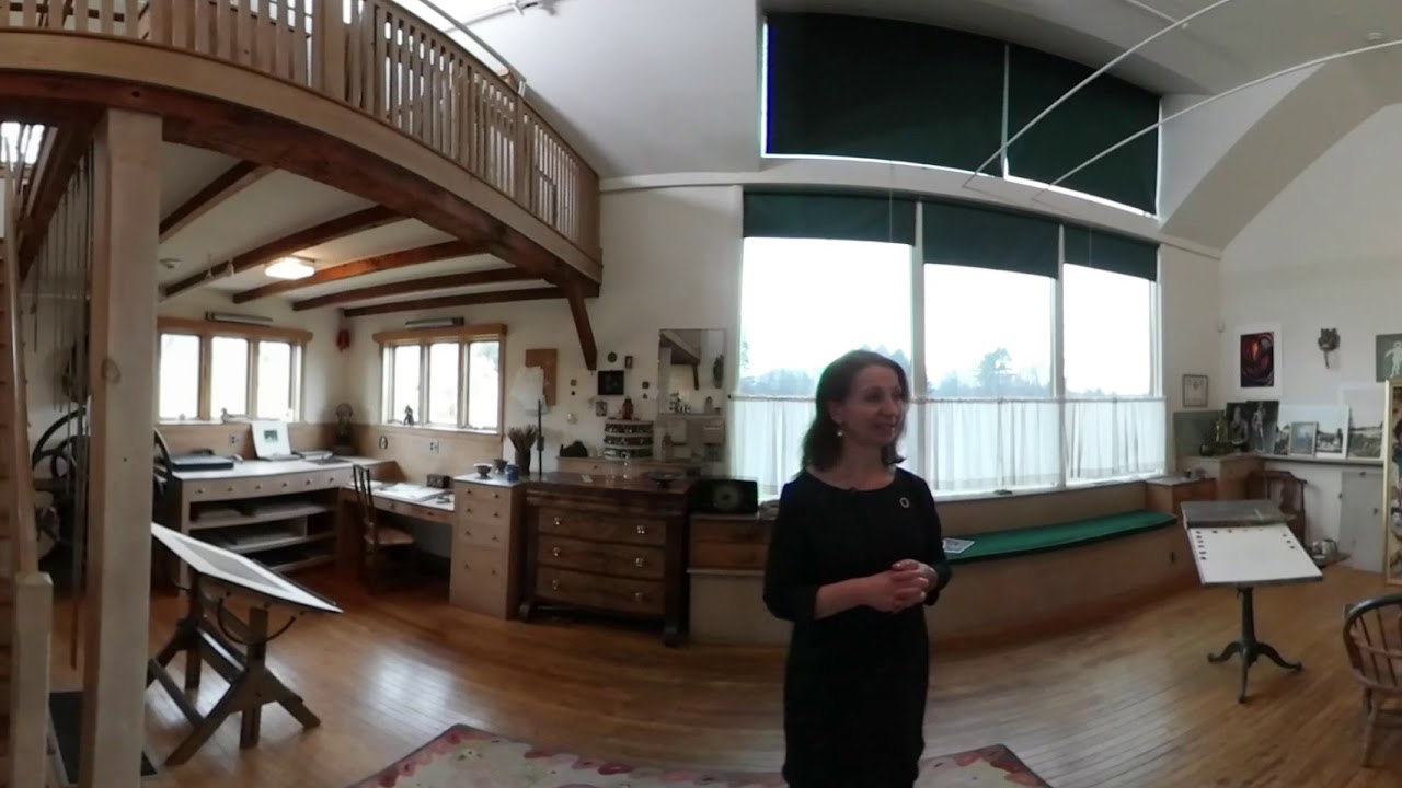 Tour of Norman Rockwell's Stockbridge Studio (HD)