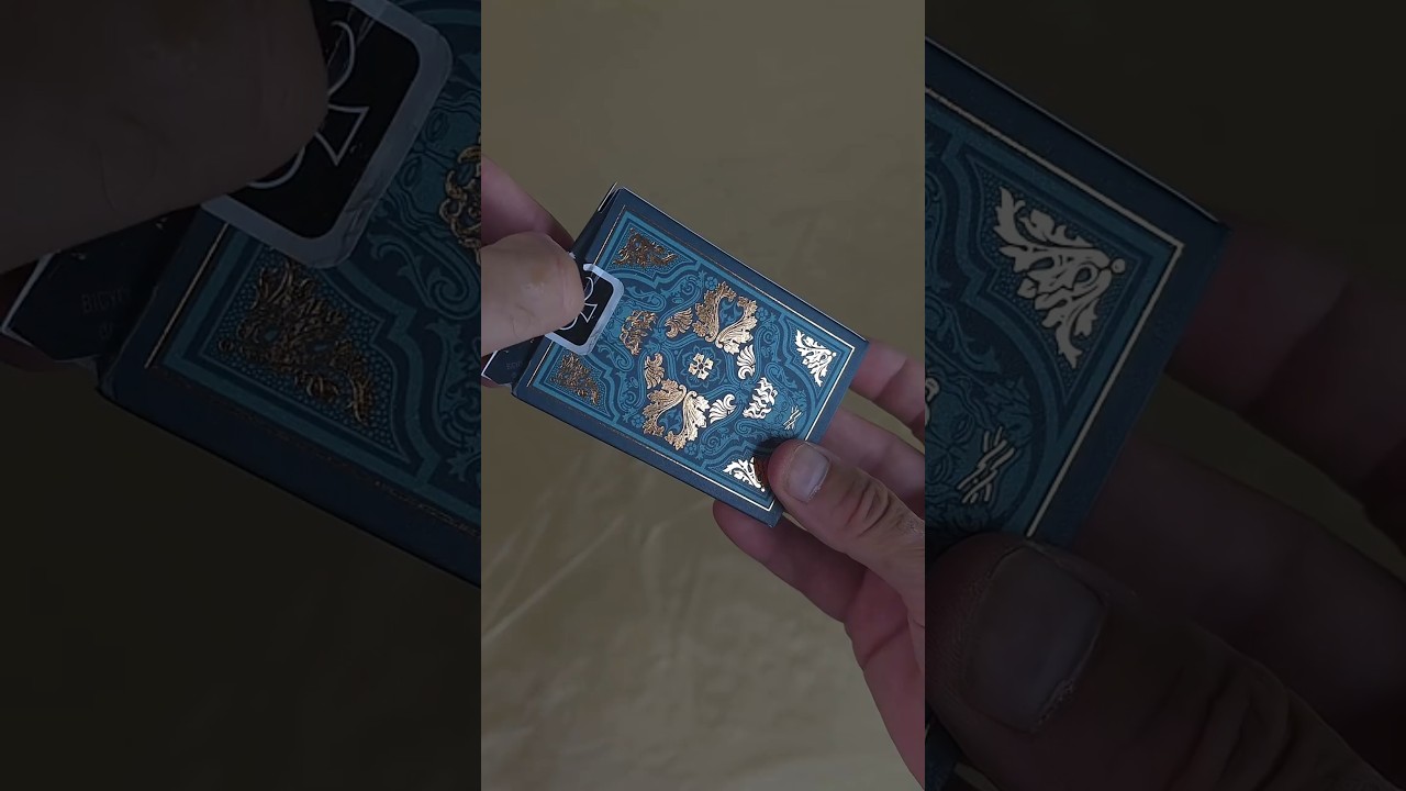 Bicycle  Sea King Playing Cards (ASMR) #asmr#unboxing#playingcards#deckwhisper#cardistry