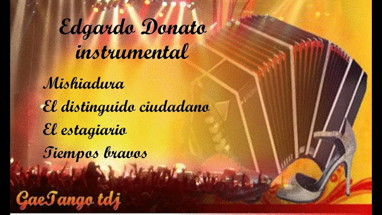 Tanda di tango  Edgardo Donato  instrumental  1938 42