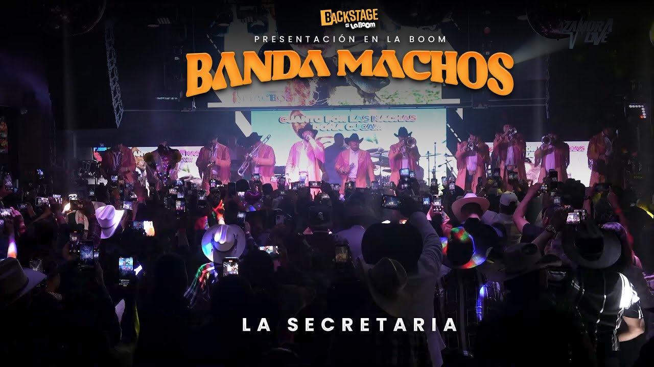 Banda Machos - La secretaria desde La Boom.🤠 #bandamachos #banda #live