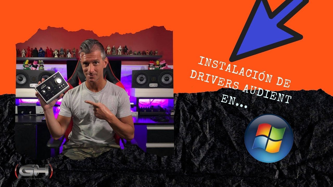 Instalación de drivers Audient en Windows (tutorial)