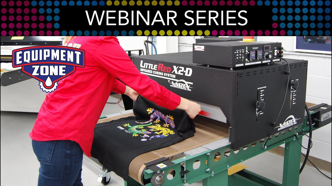 Curing DTG Prints With A Conveyor Dryer