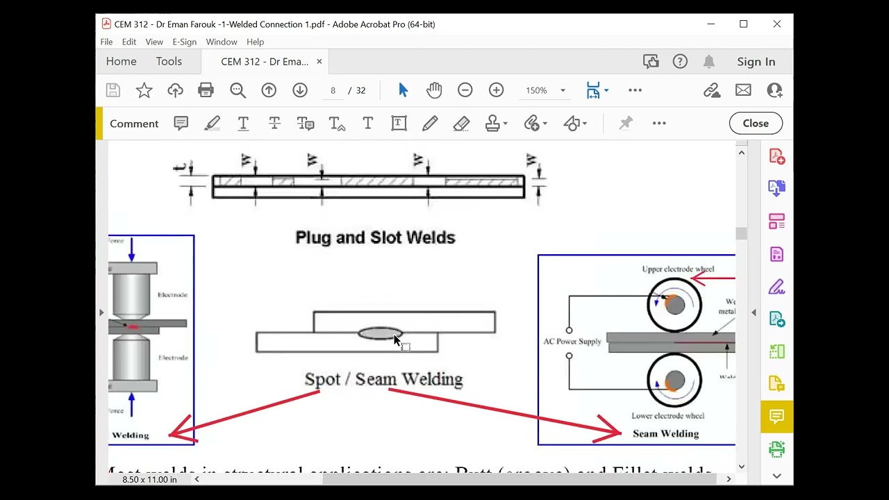 Steel Design II - 1 Welded Connection 1