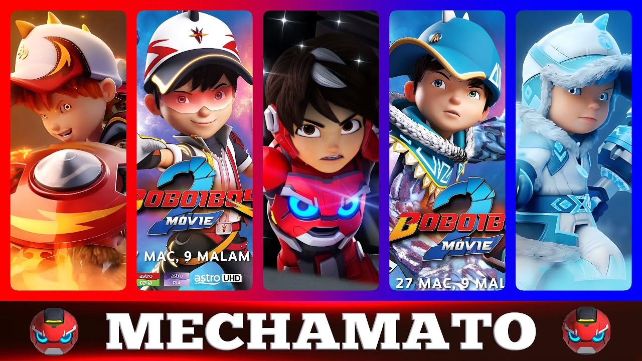 MECHAMATO VERSI BOBOIBOY GALAXY 2, ETC..