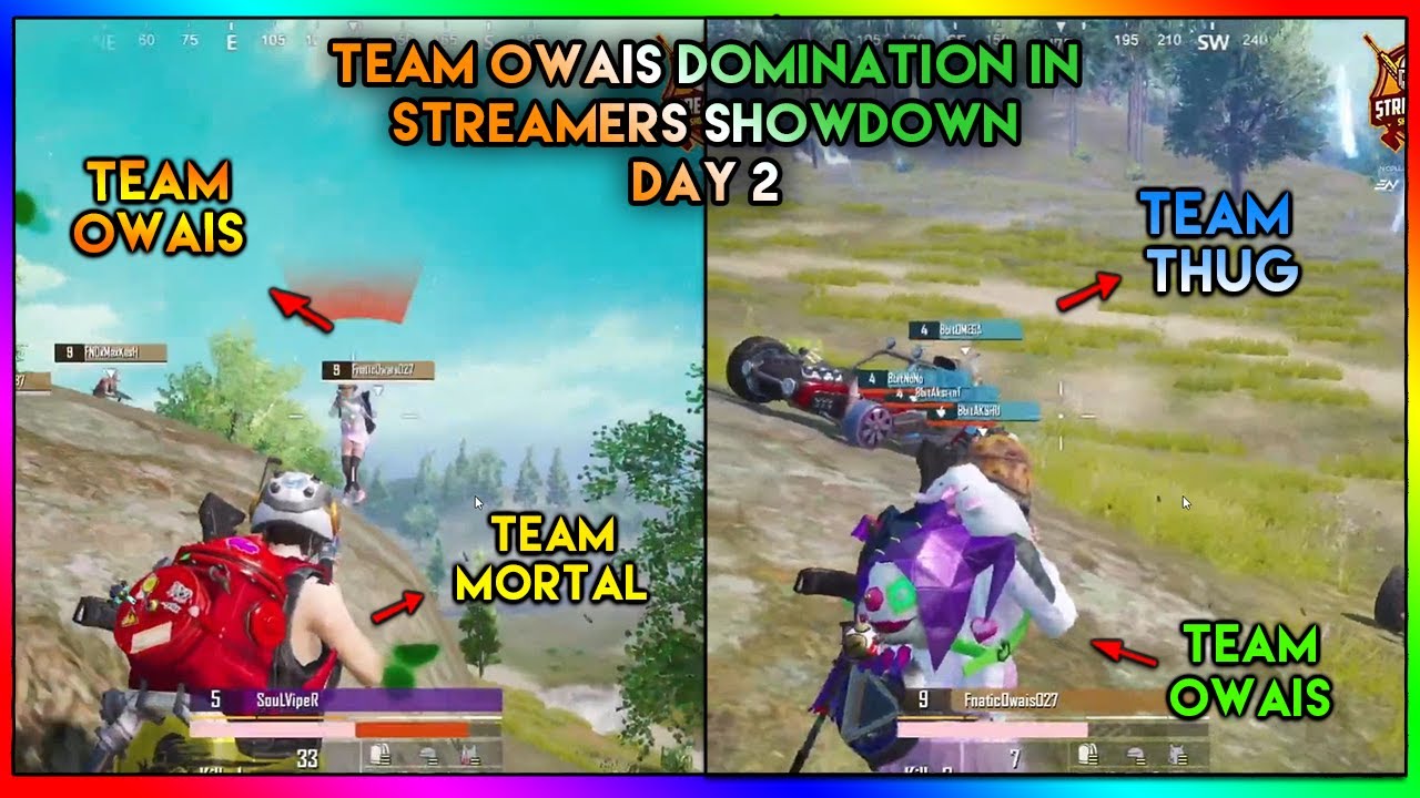 Team OWAIS DOMINATION in Streamers Showdown | day 2