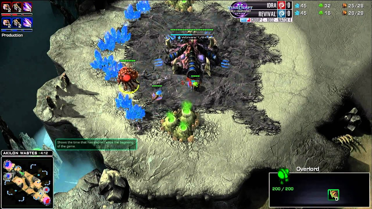 Idra vs Revival - Game 1 - WCS AM Premier Group C