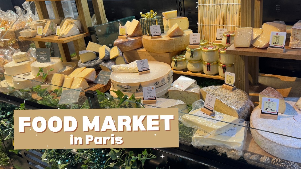The Ultimate Parisian Foodie Experience: Rue Poncelet Market