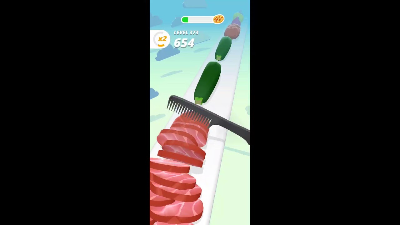 🍎 Perfect Slices Gameplay #shorts #shortslive #gaming