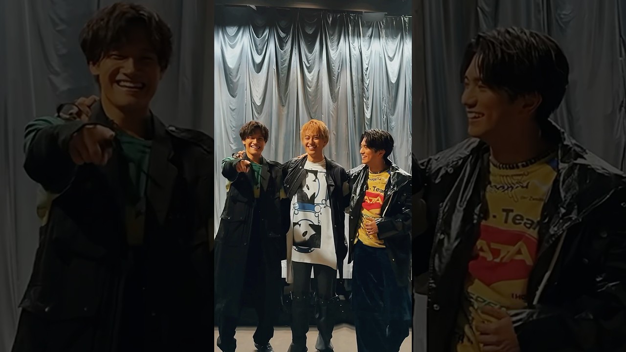 #GottaBe MV撮影セットで🕺 Music Video公開中🎥 #正門良規 #小島健 #佐野晶哉 #Aぇǃgroup