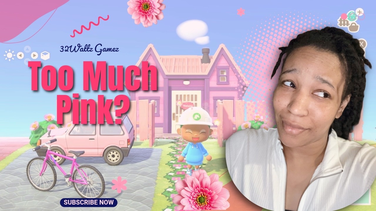 Only Using PINK items in Animal Crossing: New Horizons