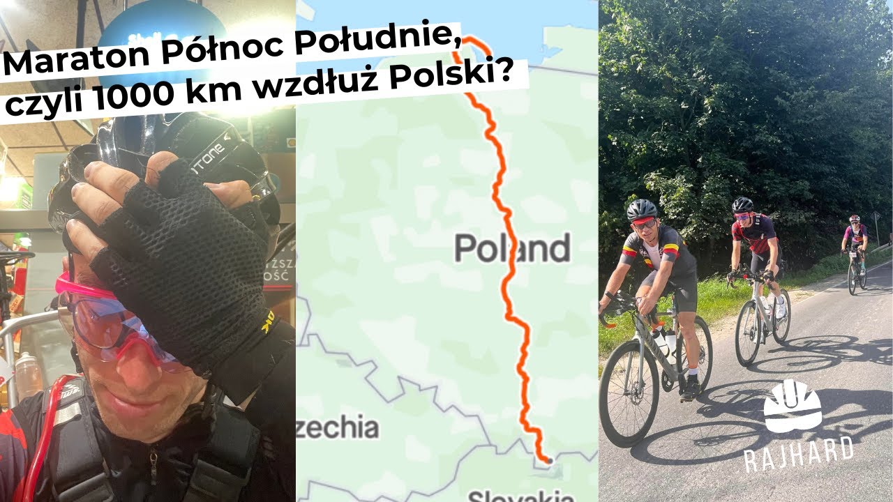 Maraton Północ - Południe, czyli 1000 km wzdłuż Polski