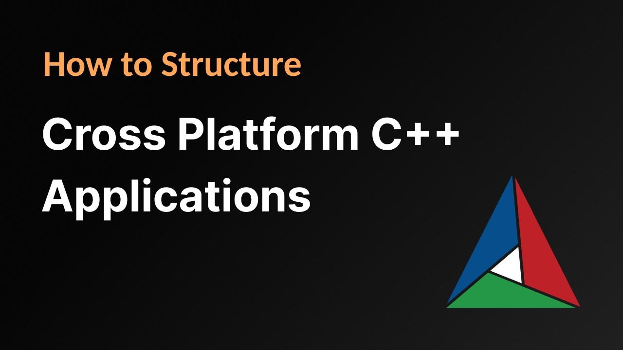 How I Structure Cross-Platform C++ Projects with CMake