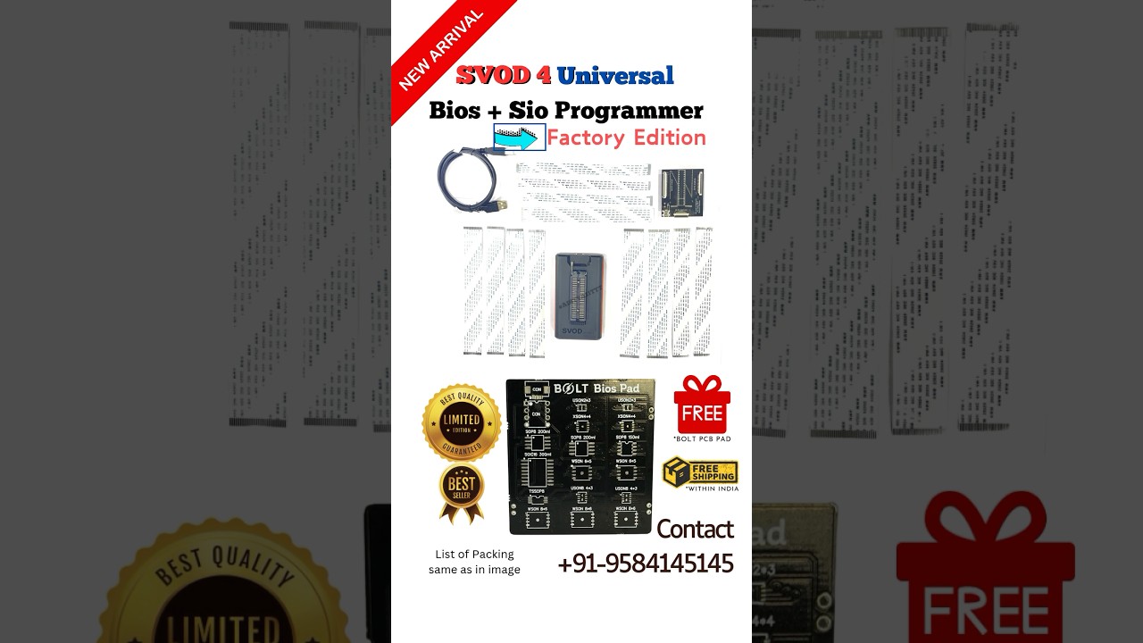SVOD 4: The Ultimate BIOS Programmer for All Your Needs! #svod4 #aditya11ttt
