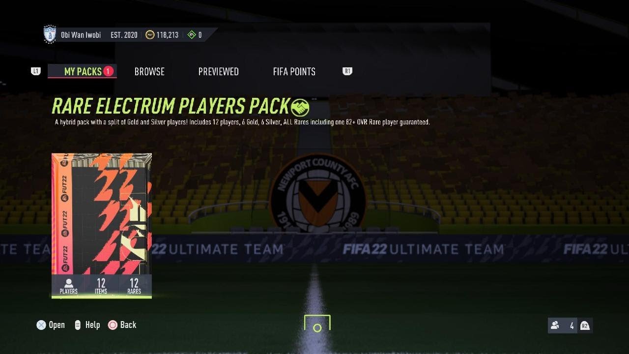 FIFA 22 Best Rare electrum players pack 90+ Rated *Reaction*