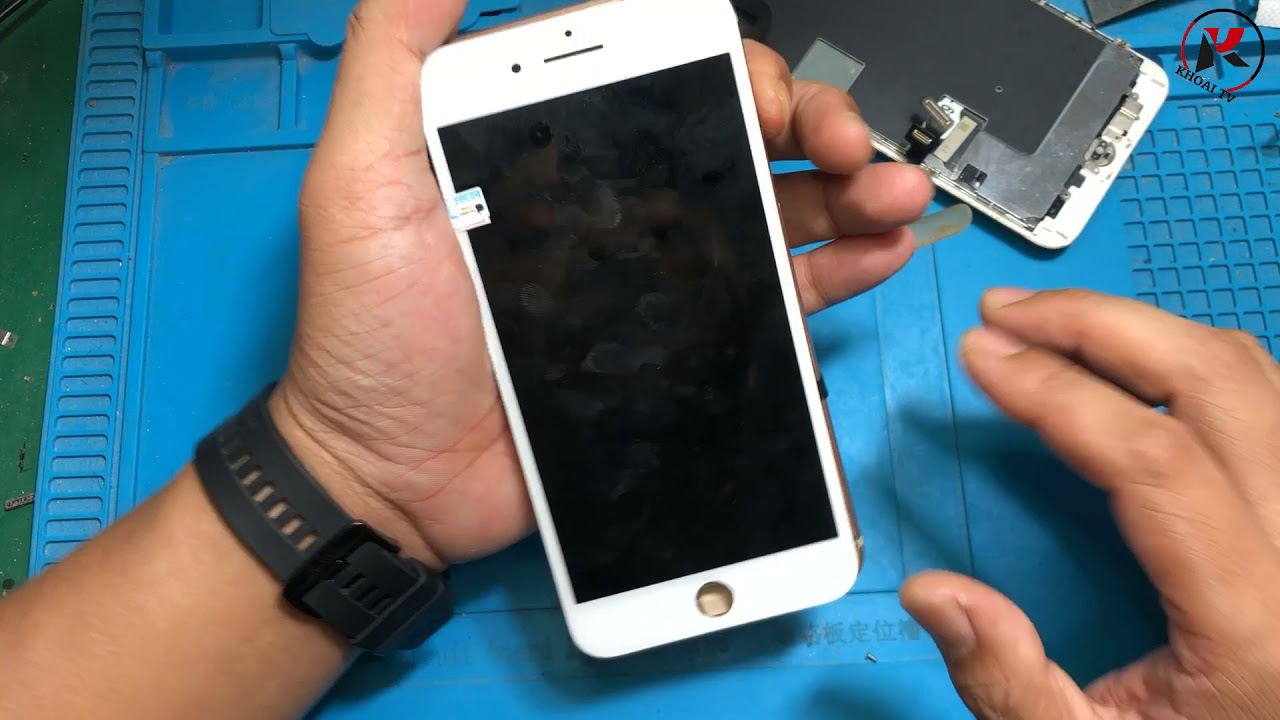 sửa nhanh iphone 8plus liệt cảm ứng khi gắn màn zin