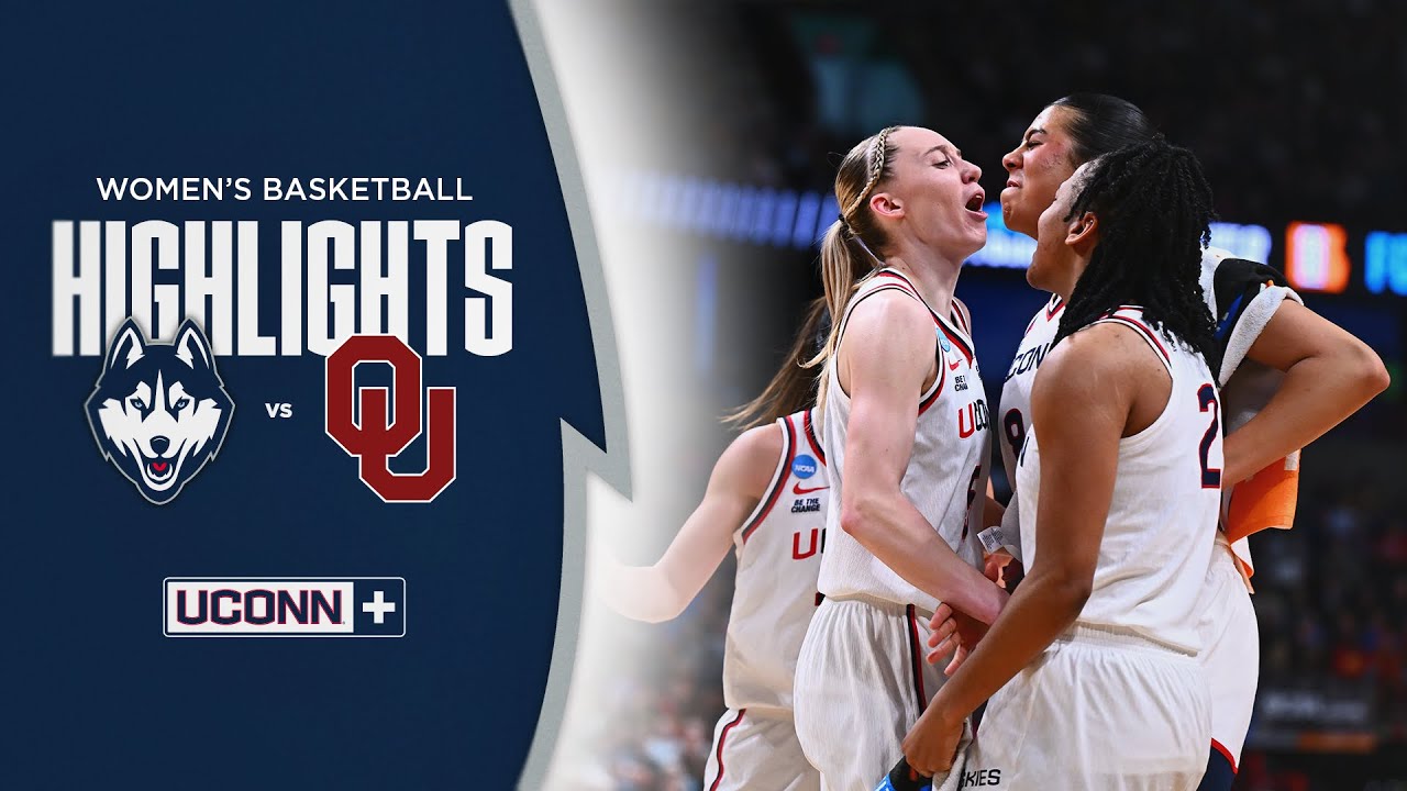 ГЛАВНЫЕ МОМЕНТЫ | Бакерс набрал рекордные для себя 40 очков и помог UConn обыграть Оклахому в 1/8...