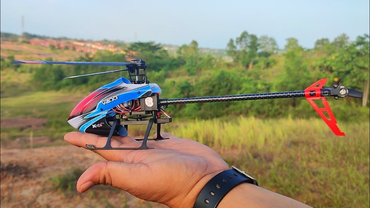 Unboxing RC Helicopter Wltoys Xk K200 Force 4Ch 6 Axis Gyro Optical Flow