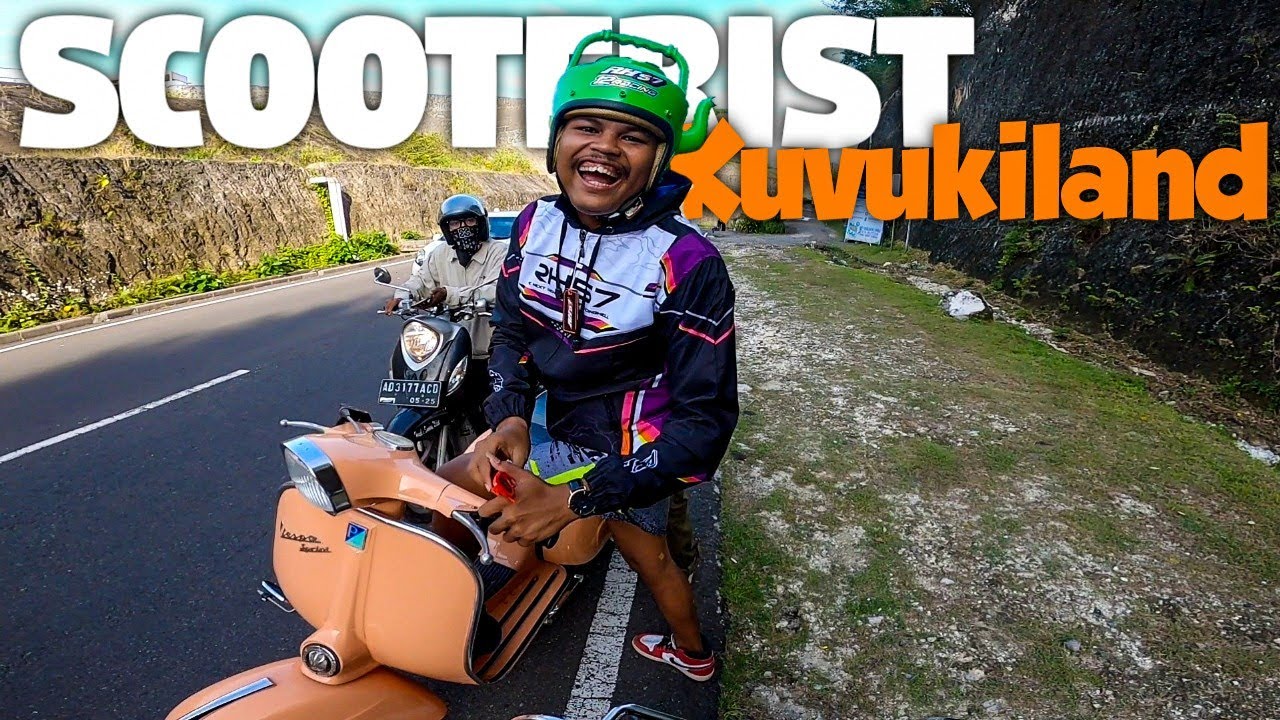 PANTAI PANDAWA FULL VESPA ( Ketemu Orang Aneh di Vespa World Days Bali 2022 ) #VWD3