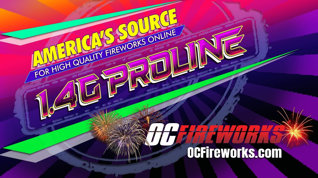 1.4G Proline 25mm White Meteor (Night Owl Fireworks)