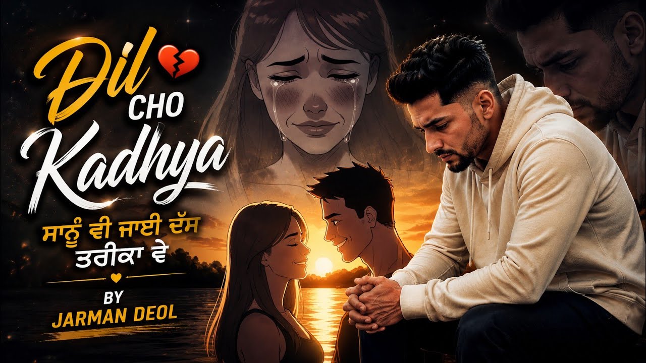 Dil Cho Kadhya  💔 New Punjabi Sad Song | Latest Punjabi Song | Jarman Deol